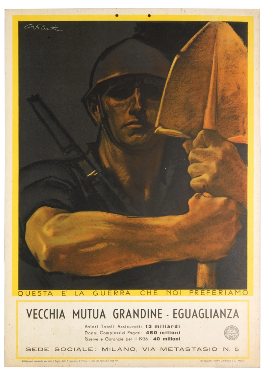 Vecchia Mutua Grandine Eguaglianza - Museo Nazionale Collezione Salce, Treviso 1